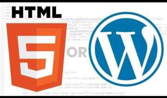 html to wordpress